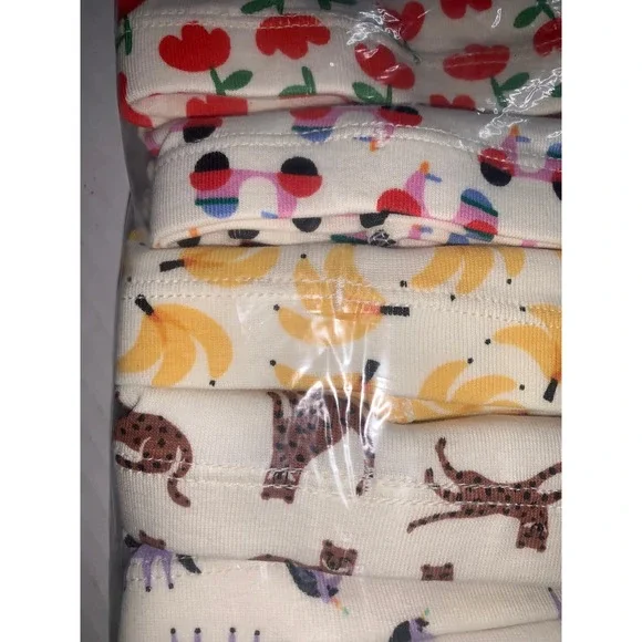 Hanna Andersson 7 Pack Organic Cotton Classic Underwear Kids Size S 100 110cm - Picture 2 of 6